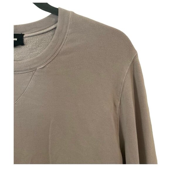 Monrow Men’s Classic Gray Supersoft Pullover Crew Neck Sweatshirt Sweater Size M - Picture 5 of 10